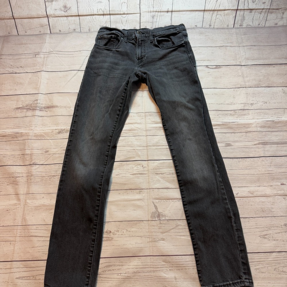 Lucky‎ Brand Skinny Jeans Black Denim Pants Women's Size 29x30 (Fits 26x29)